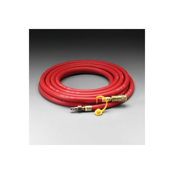 3M 3M Supplied Air Hose 100 ft, 1/2 in ID, Industrial Interchange Fittings 7100097708 - main